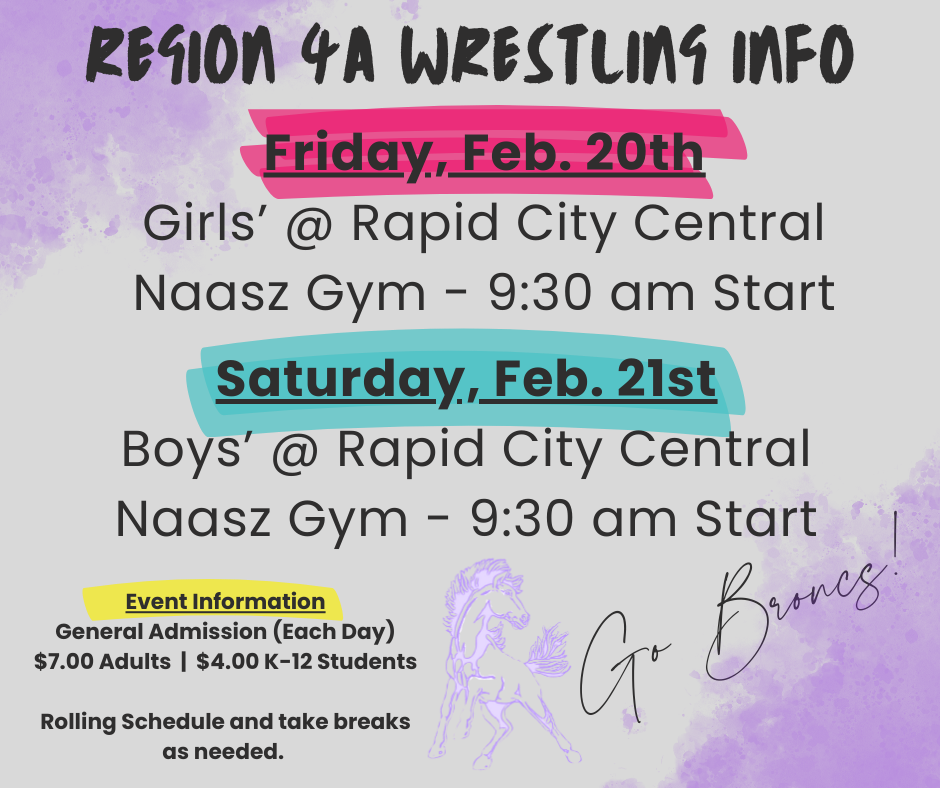 2-20-26 Region 4A Wrestling Info