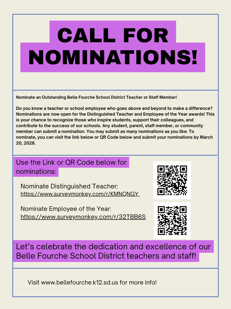 Nominations