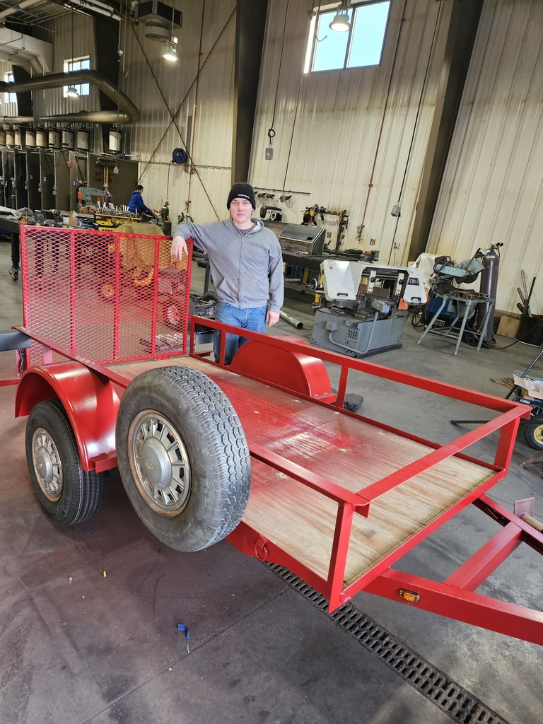 Roenn Ruzicka finished Senior Project in Advanced Welding