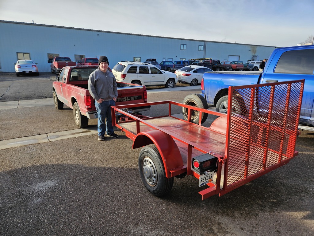 Roenn Ruzicka finished Senior Project in Advanced Welding