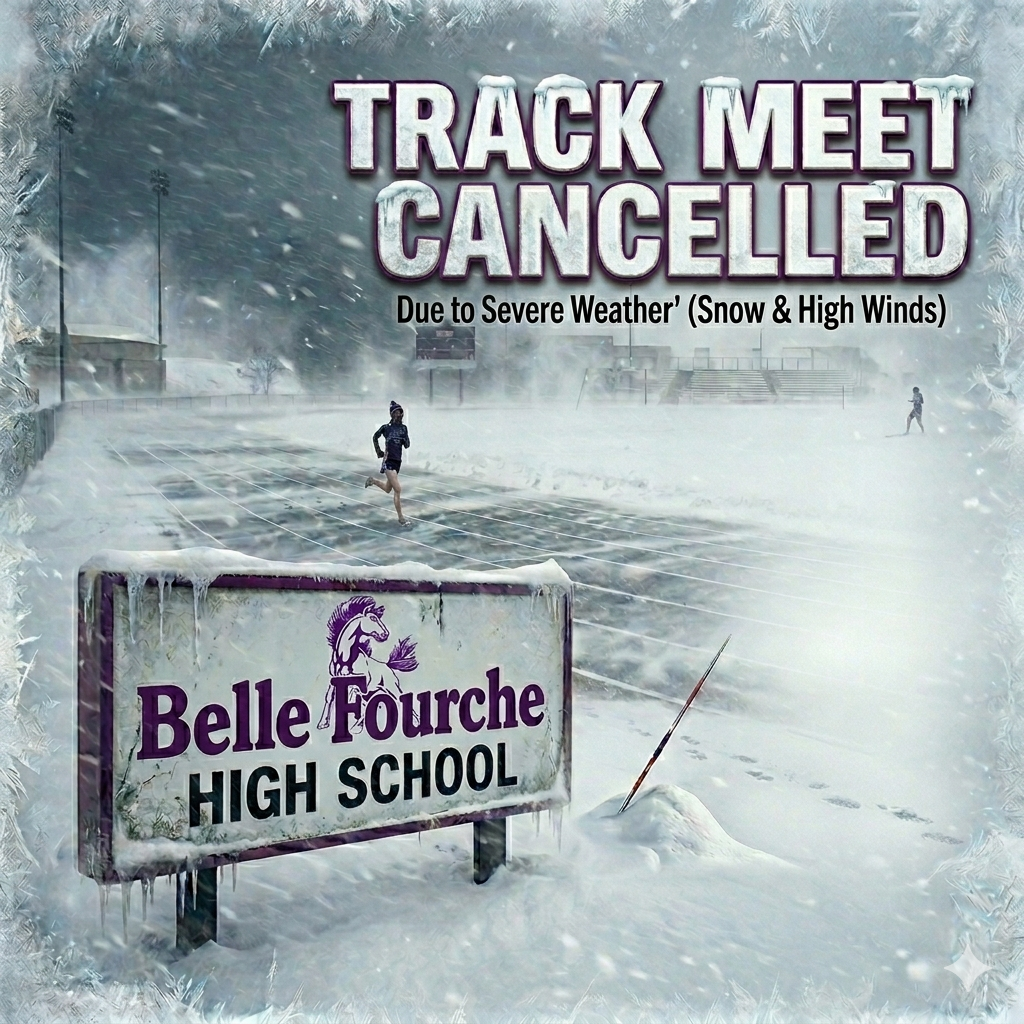 Track meet cancelled