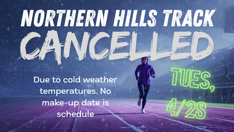 4/28 Northern Hills Track Meet @ Belle - CANCELLED