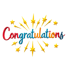 Congratulations