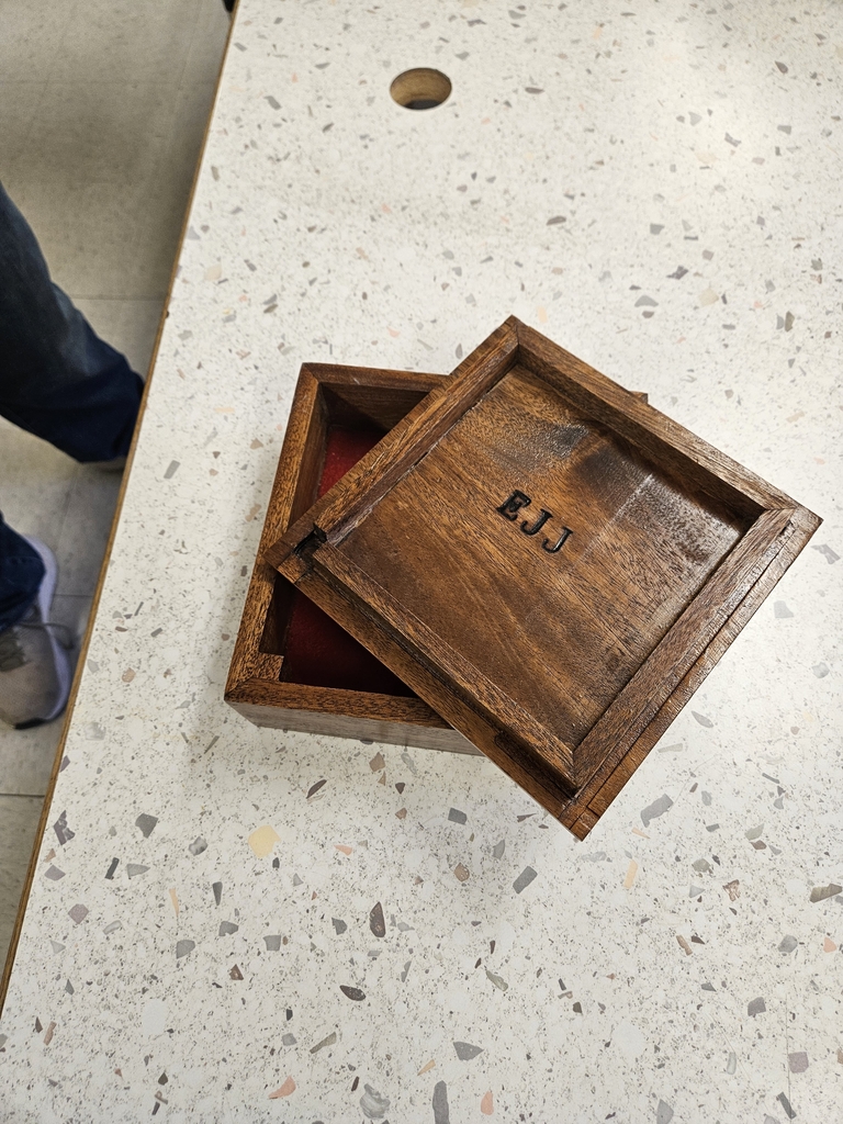 Evan Jackson's dice box.
