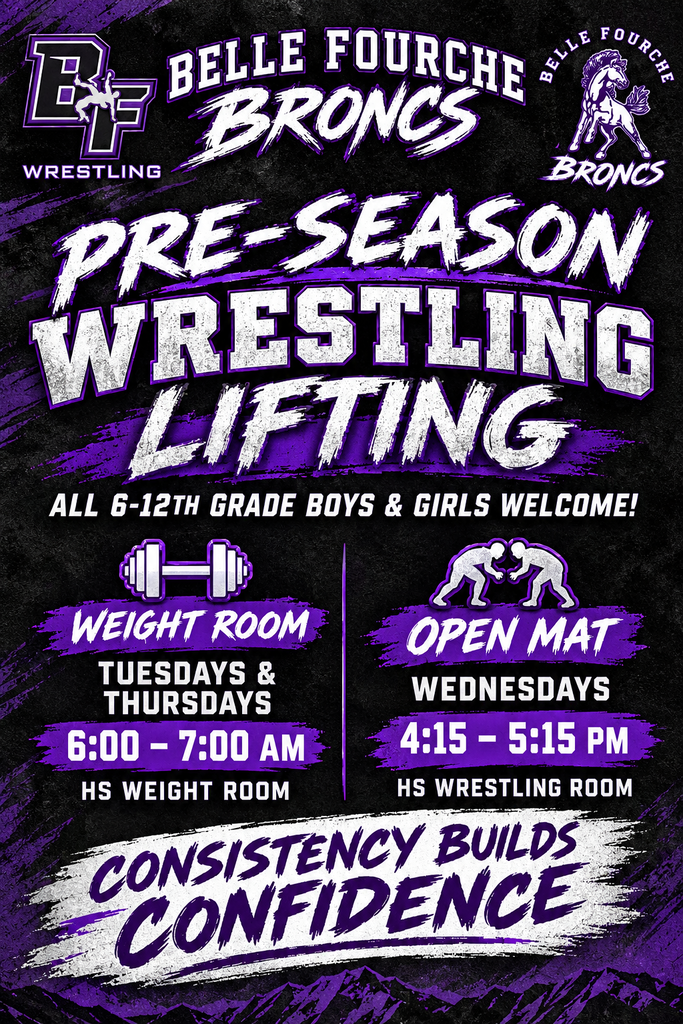 pre-season weight room / open mats for wrestling october 6