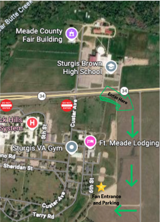 Sturgis Map