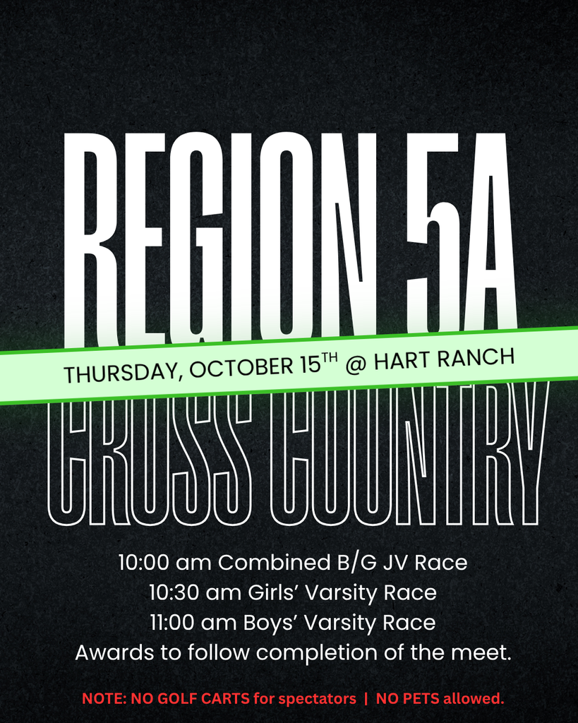 10-15-26 Region 5A Cross Country Meet