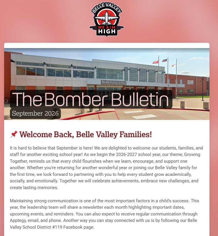 The Bomber Bulletin - September 2026