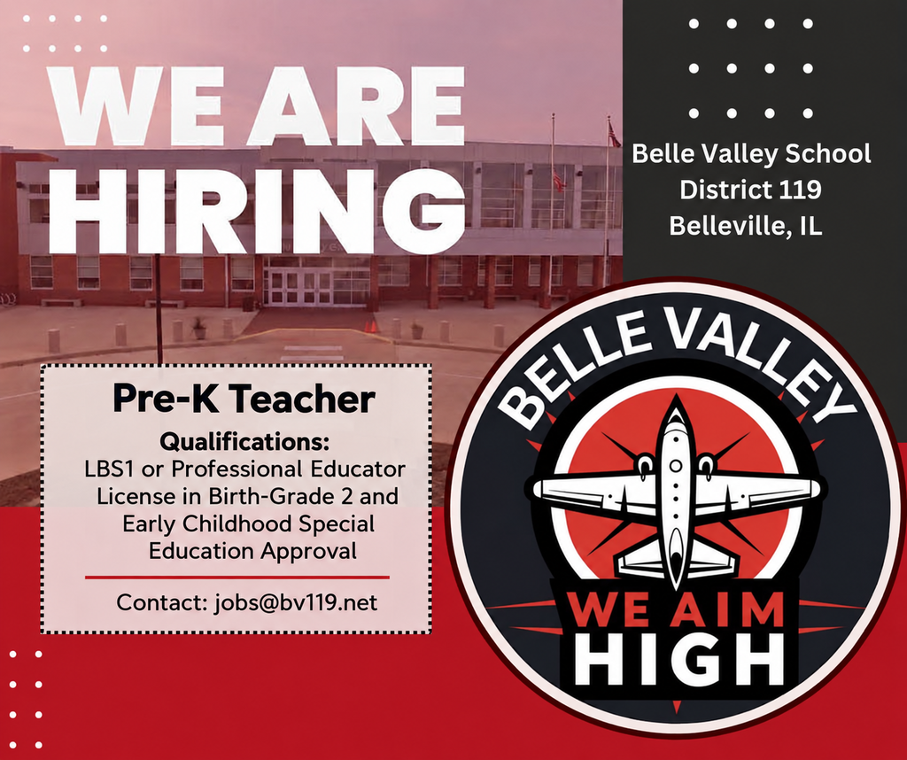 We are hiring! BV is currently looking to fill the position of a Pre-K Teacher.