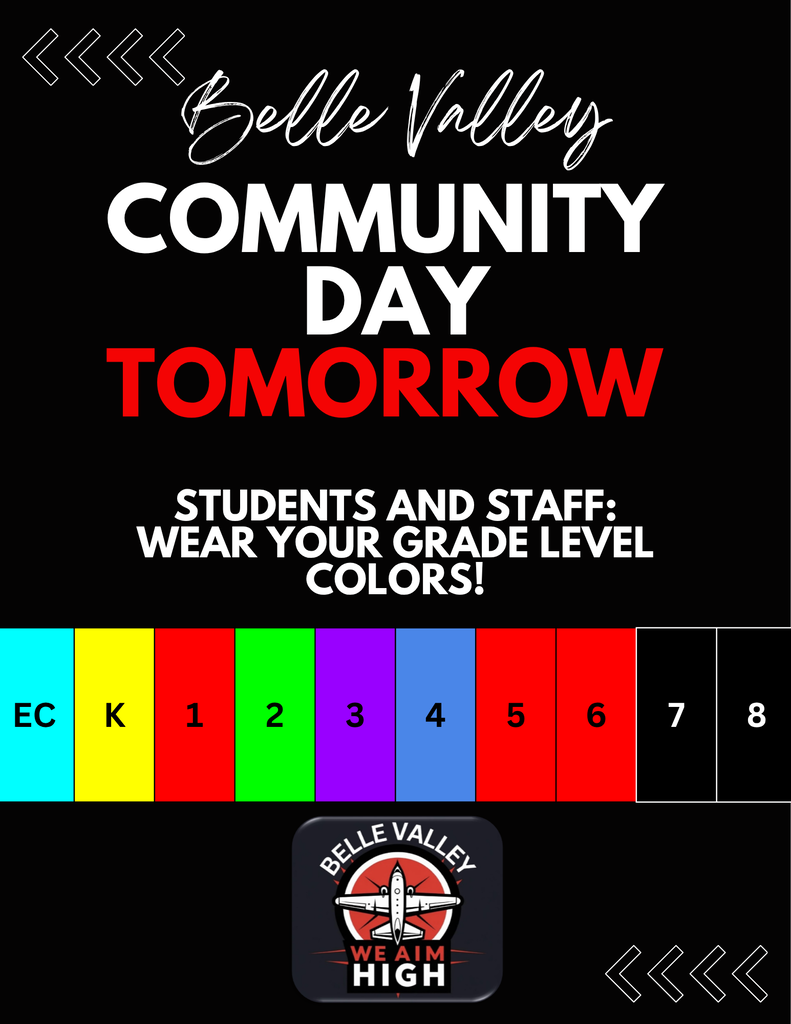 Community Day Tomorrow!