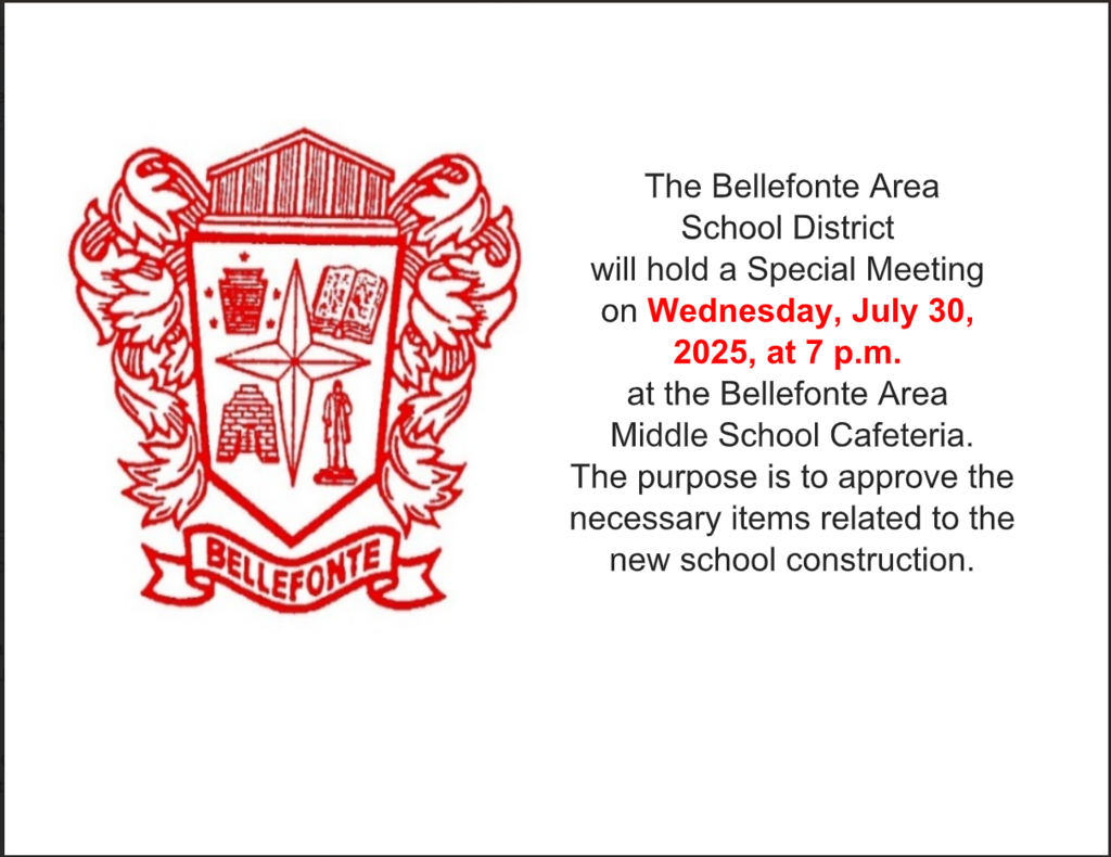 Special Meeting on July 30