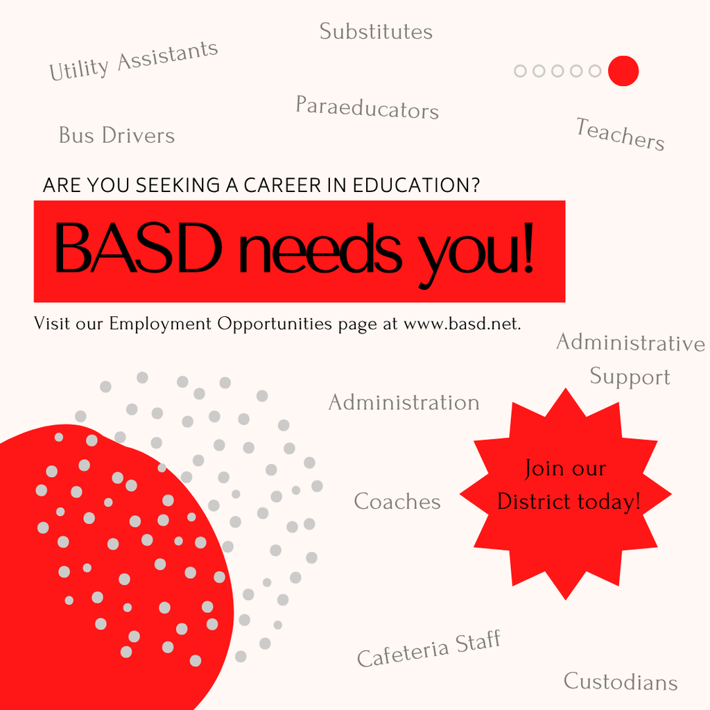 BASD Needs You!