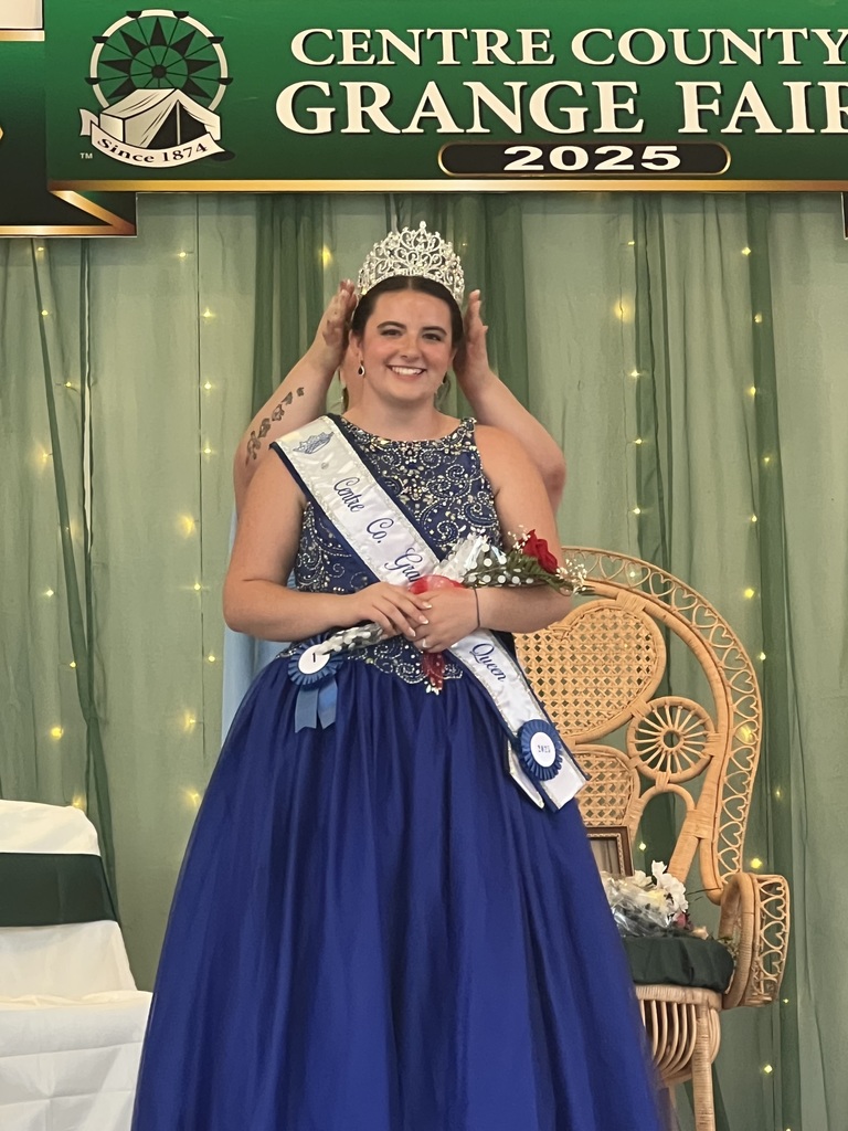 Girl receiving a crown.