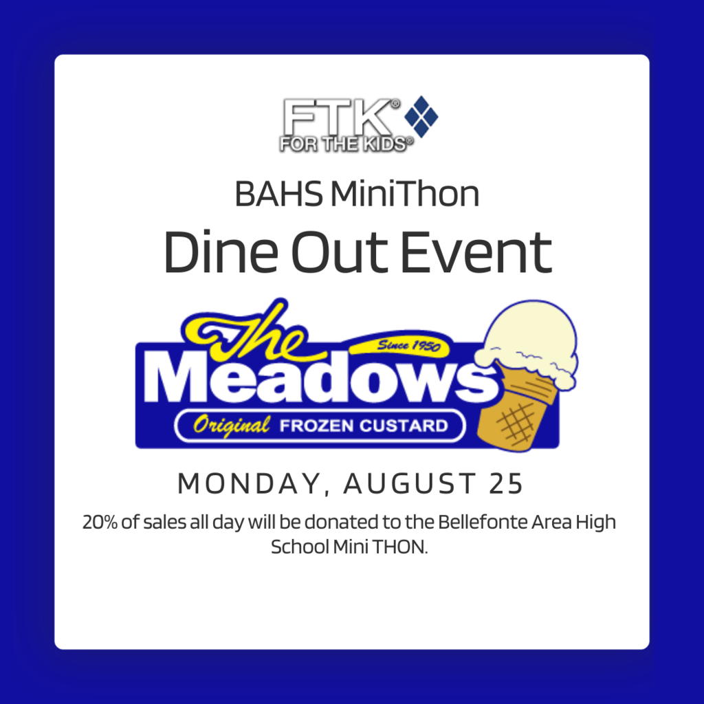 Mini Thon fundraiser at the Meadows ice cream shop.