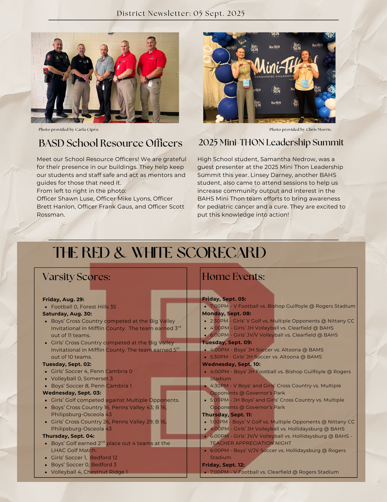 Friday newsletter2 9.5