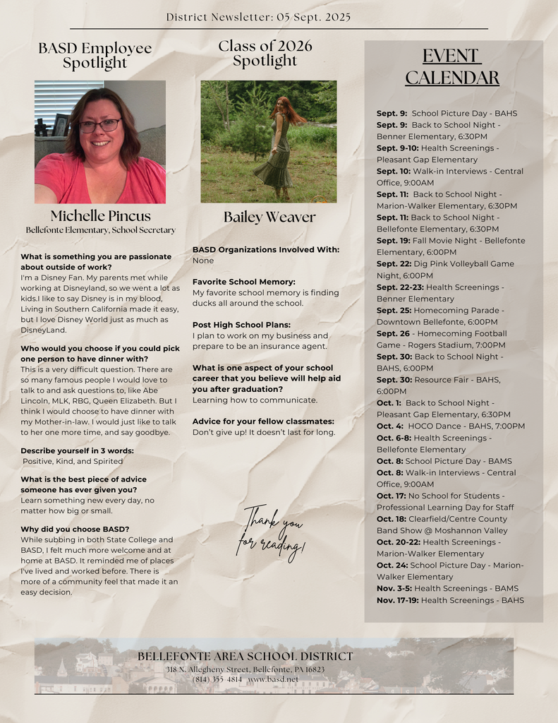 Friday newsletter4 9.5