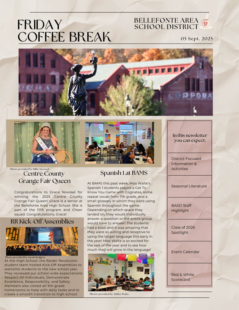 Friday newsletter1 9.5