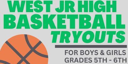 baskteball tryout flyer