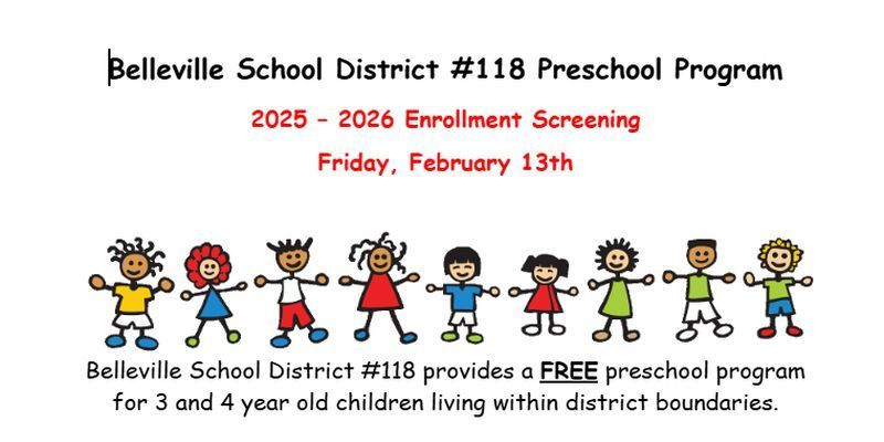 February Preschool screening