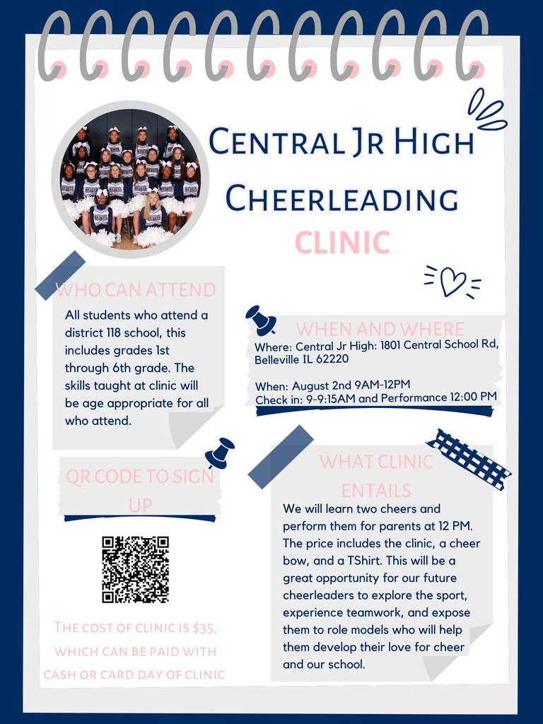 CJH Cheerleading Clinic 2025