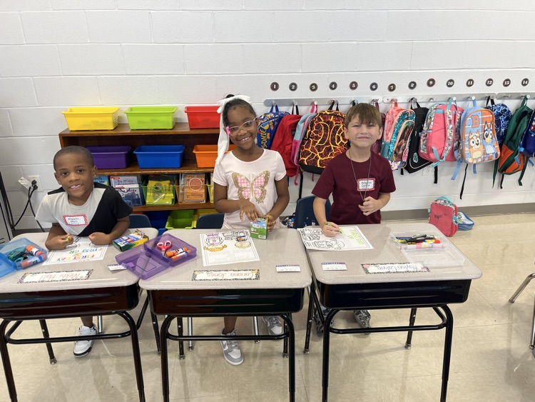 kids smiling