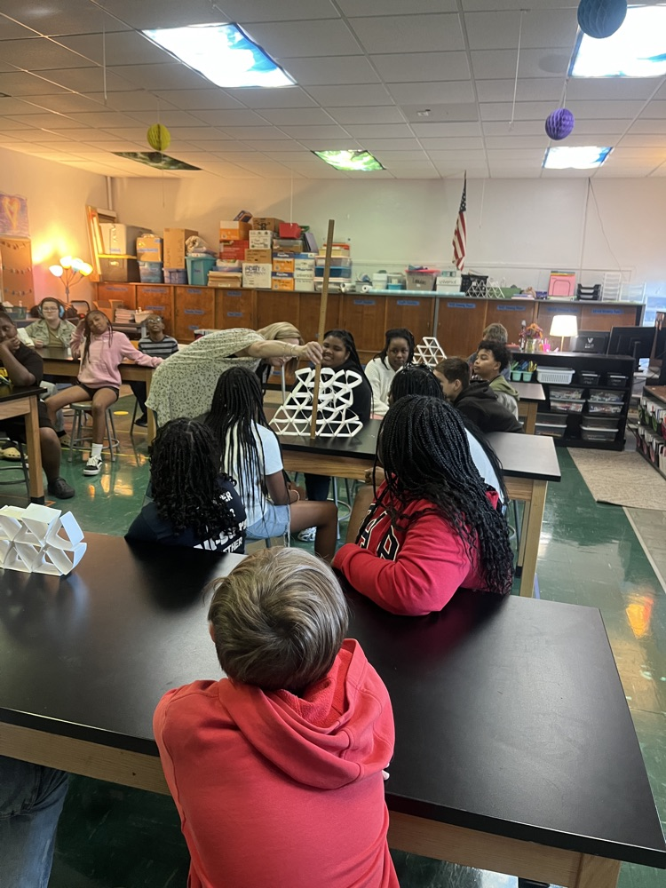 students in art