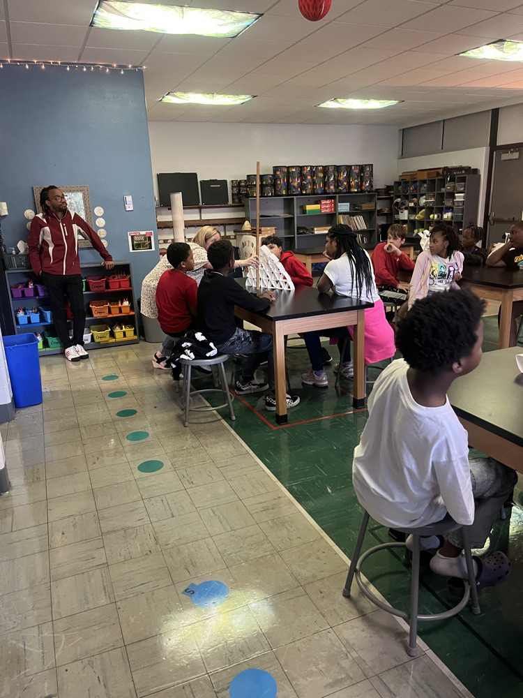 students in art