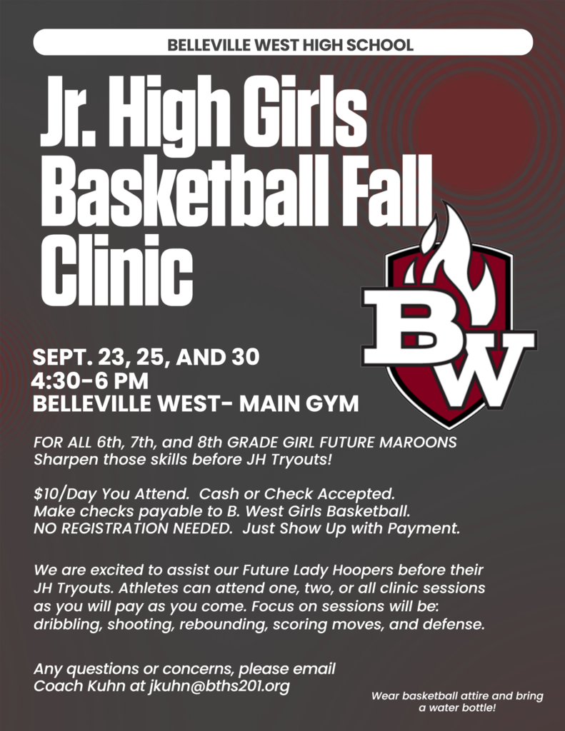 BTHS-West BB Clinic Flyer