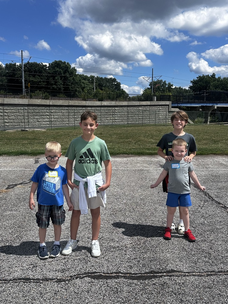 Kindergarten and 5th Grade Tiger Time Aug. 2025