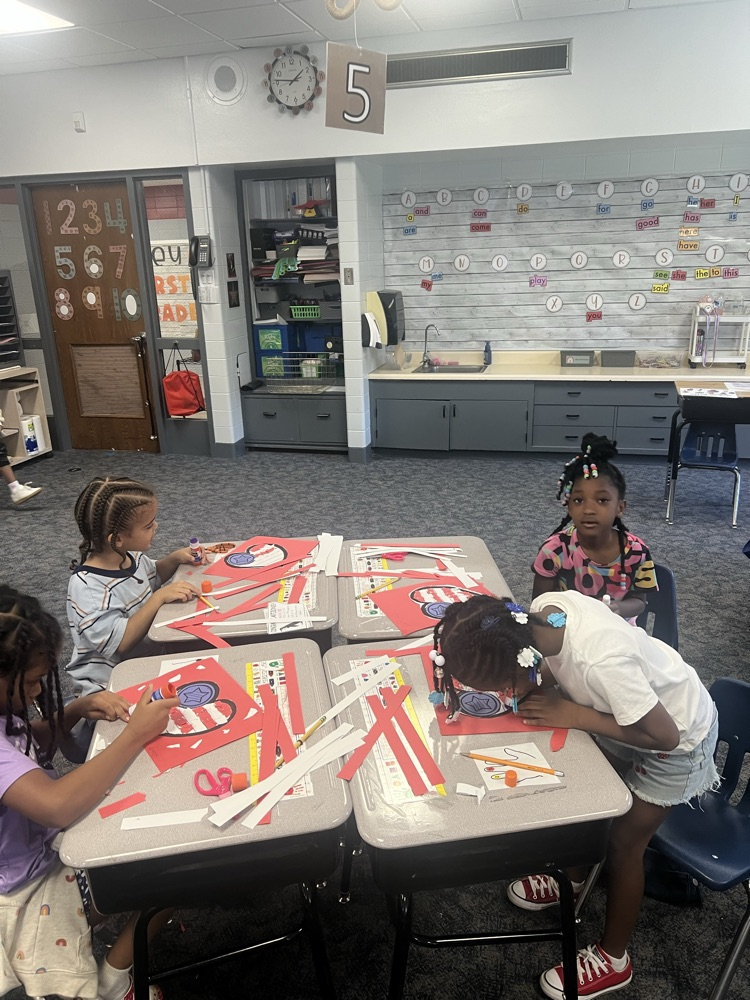 students with art 