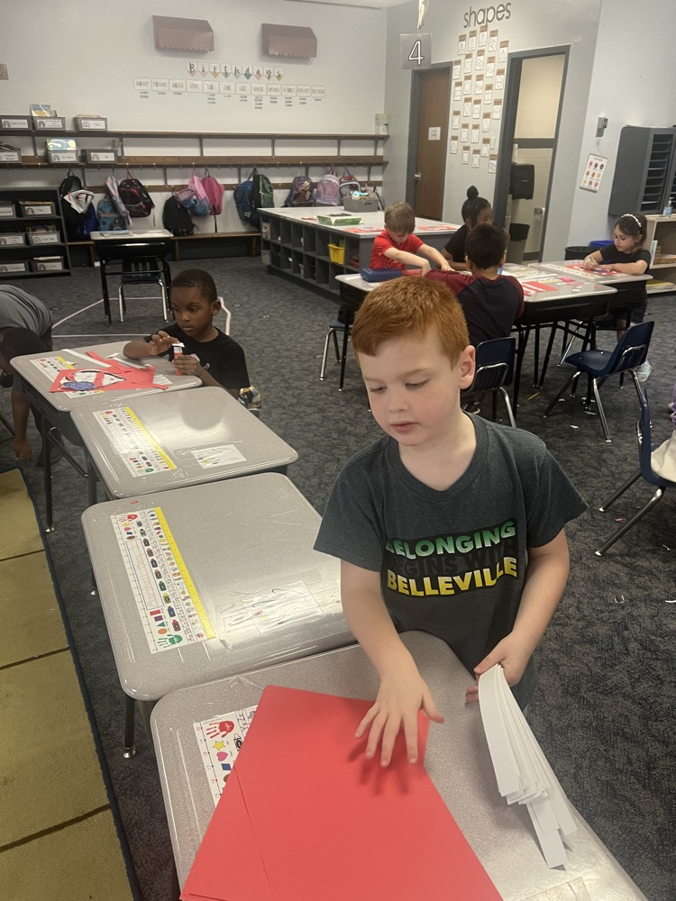 students with art 