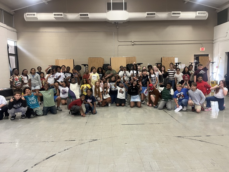 students posing 
