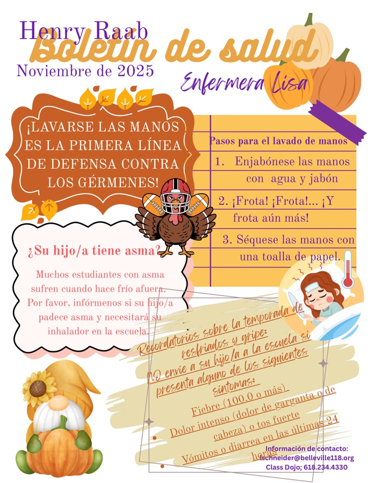 November Nurse Newsletter Spanish 