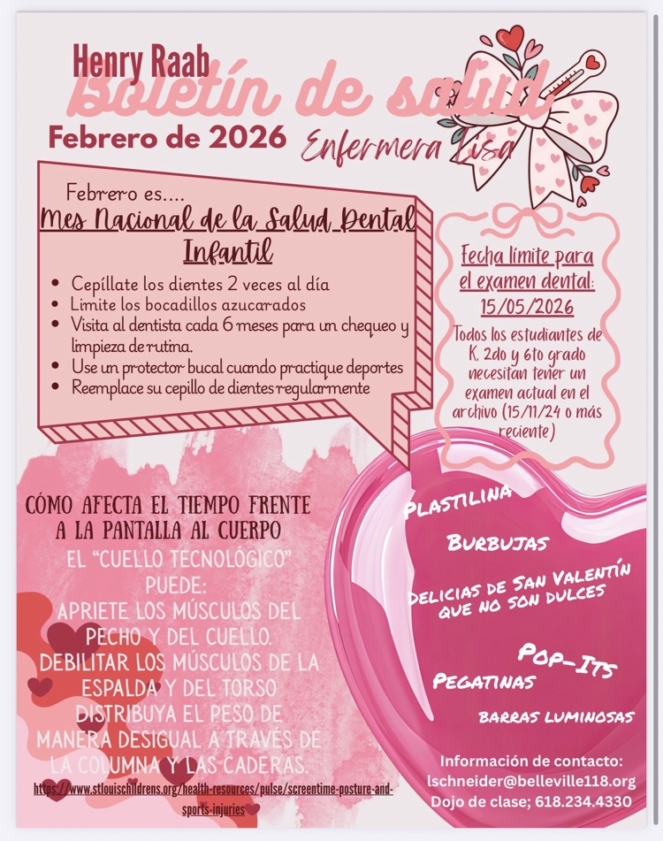 February Nurse Newsletter (Spanish) 