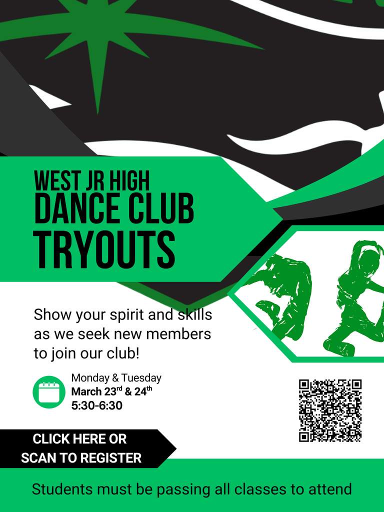 WJH Dance Club flyer