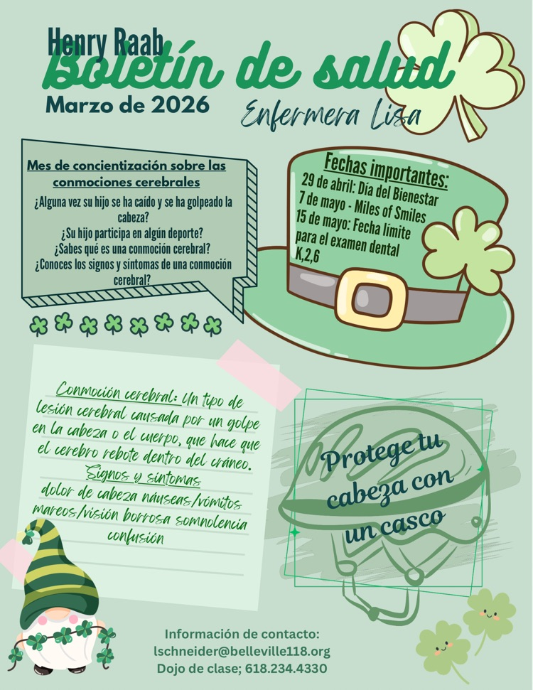 March Nurse Newsletter Spanish