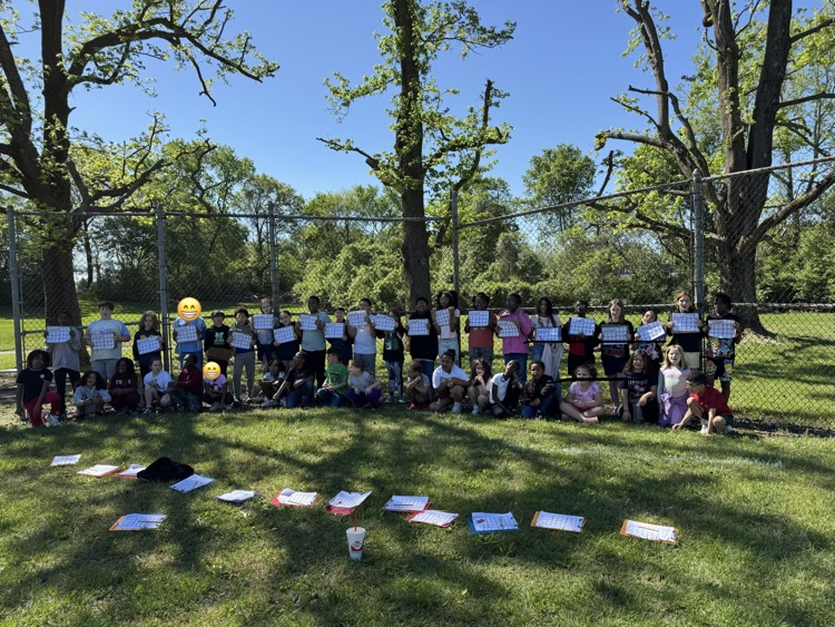 5th and 2nd grade Earth Day Buddy activity