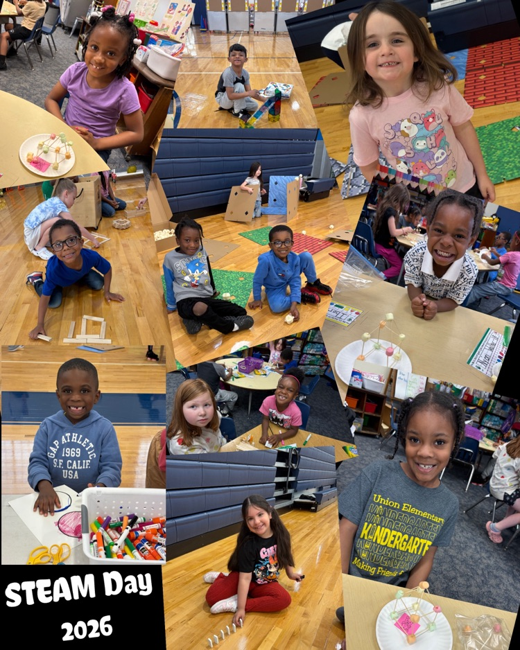 Mrs. Smith’s class had a blast exploring all kinds of builds on STEAM day!  