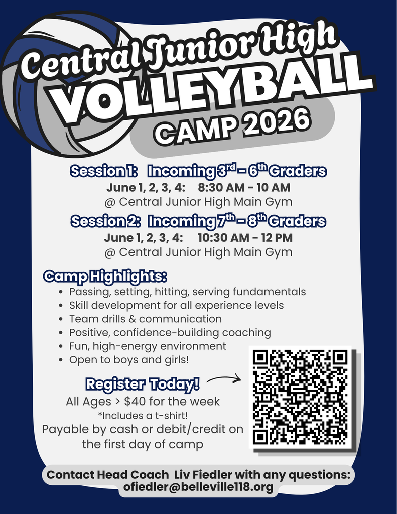CJH Volleyball Camp Flyer
