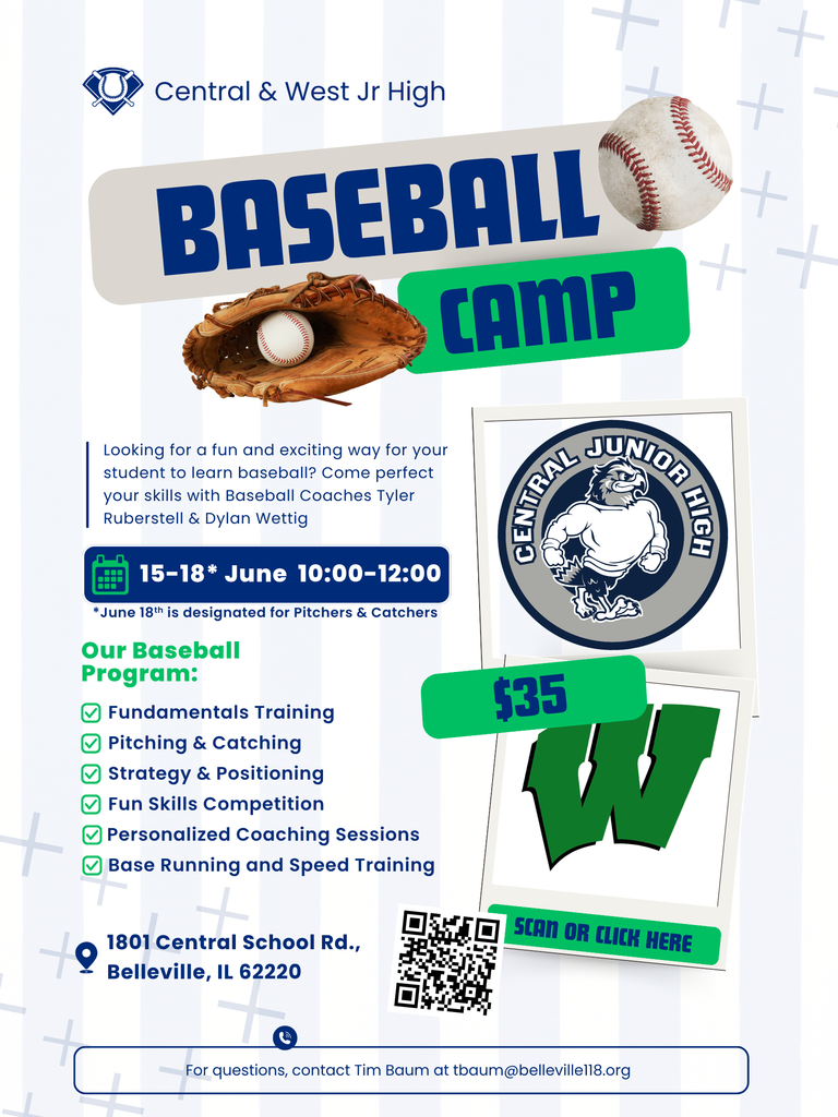 CJH Baseball Camp Flyer