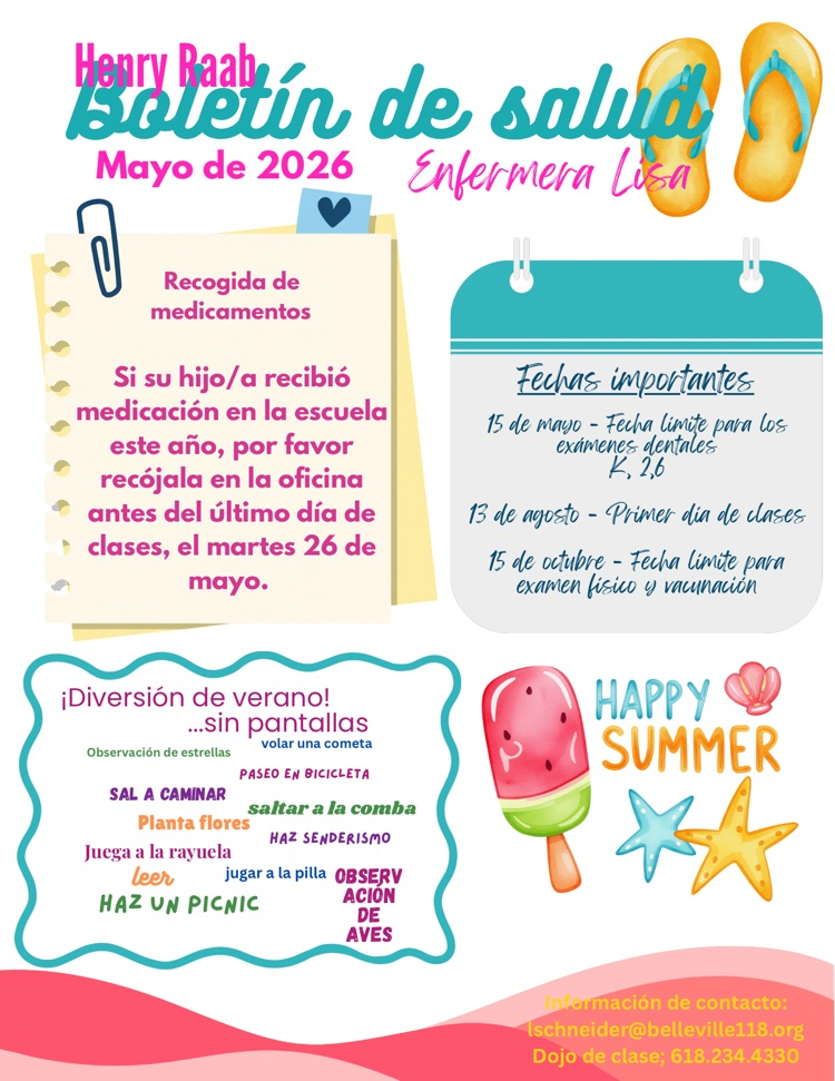 May Newsletter Spanish 