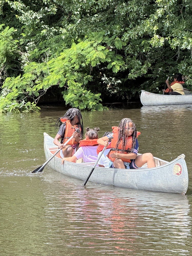3 Ohl had such a great time at Camp Warburg for their field trip. They were able to canoe, do archery, and make banana boats on a camp fire!