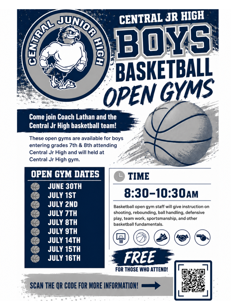 CJH Open Gym Flyer