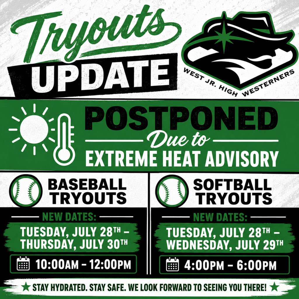 Tryout Postponed