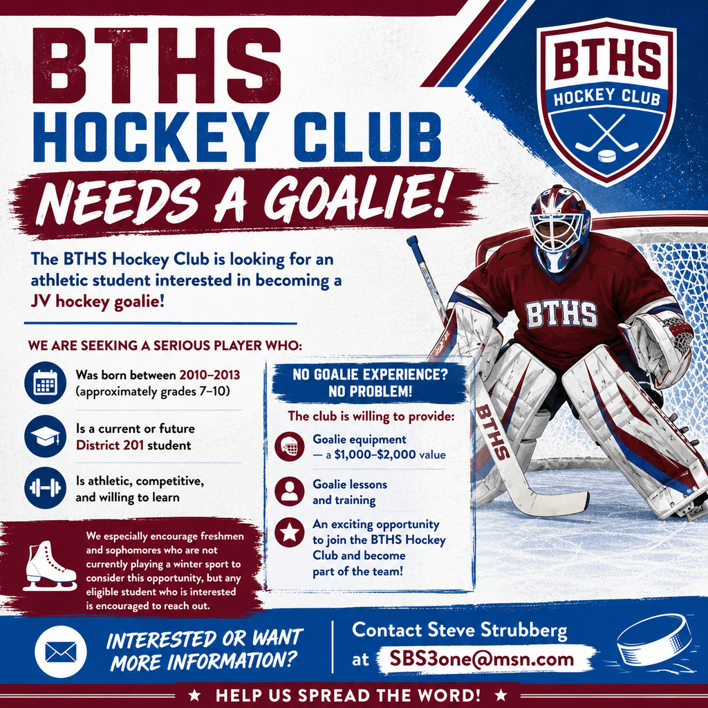 BTHS Hockey Flyer
