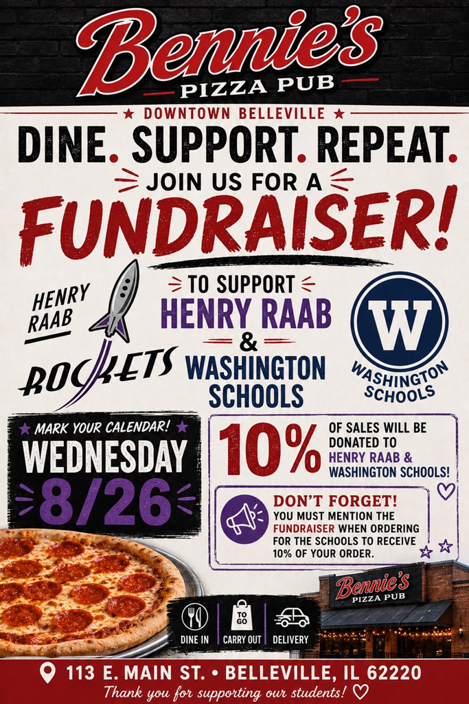 Bennie’s fundraiser flyer 
