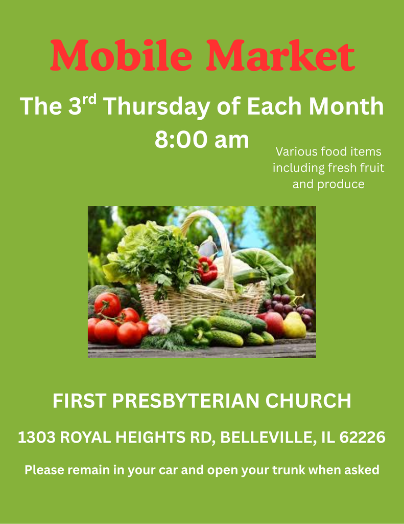 flyer for Mobile Market