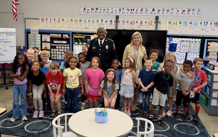 Mrs. Scheibel’s Class Visit with Dr. Trice