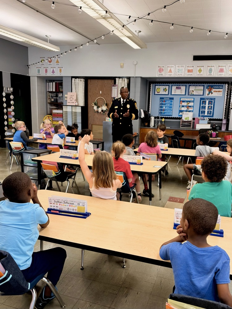 Mrs. Scheibel’s Class Visit with Dr. Trice