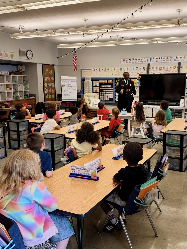 Mrs. Scheibel’s Class Visit with Dr. Trice